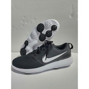 Nike Roshe G Jr Golf Kids Shoes Black White 909250-007 Youth Sz 7Y Wnms 8.5 New